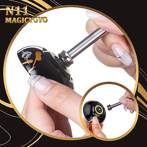MagicYoYo Новый дизайн N11 Сплав Алюминий Профессиональный Йо-йо Неотзывчивый Йо-йо шар (Черный с золотым) от MAGICYOYO
