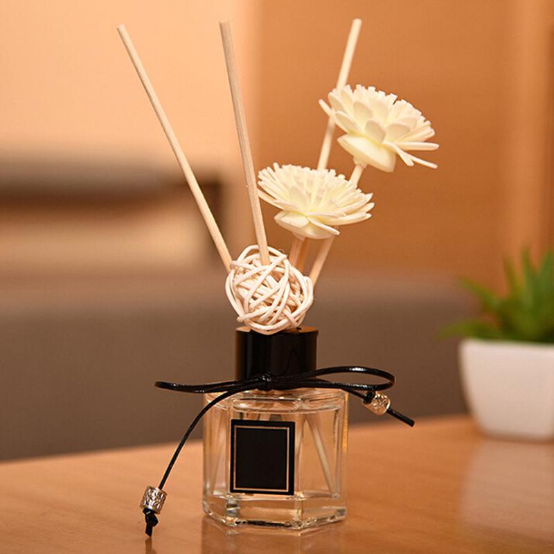 5 шт. Цветочные ротанговые палочки для ароматического диффузора, сменные палочки, не подверженные возгоранию