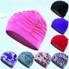 Fashion Swimming Caps Women Breathable Long Hair Swim Caps for Women Enlarged Swimming Hats Swimming Pool Accessories