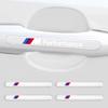 4Pcs Car Door Handle Protector Sticker Auto Styling For M E34 E36 E60 E90 E46 E39 E70 F10 F20 F30 X5 X6 X1 M3 M5 M6 E71 F01 F02 F87