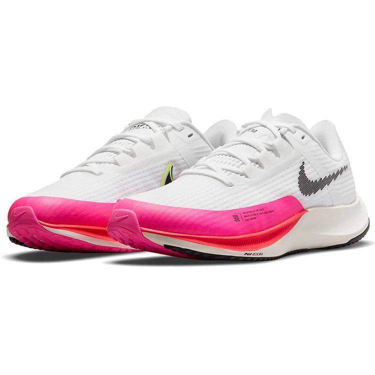 Nike Zoom Rival Fly 3 Удобные Легкие Дышащие Амортизирующие Низкие Тренировочные Беговые Кроссовки Женские кроссовки Розовые Белые Черные DJ5427-100