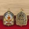 Thailand Temple Luang Pu Tim God of Wealth Buddha Figure Pendant Effective Amulet Bring Good Luck Recruit Wealth