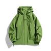 Spring and Autumn Mountain Style Waterproof and Windproof Hooded Jackets for Men and Women, Casual and Versatile Outdoor Wear Trendy Jackets