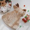 Christmas Pet Apparel Elk Cloak Dog Cat Warm Clothes Transformational Clothing Hat Decorate Puppy Kitten Cape Pets Supplies