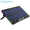 COOLCOLD Gaming Laptop Cooler Eight Fan Led Screen Two USB Port Air Cooled Laptop Fan Mute Notebook Stand Full Size