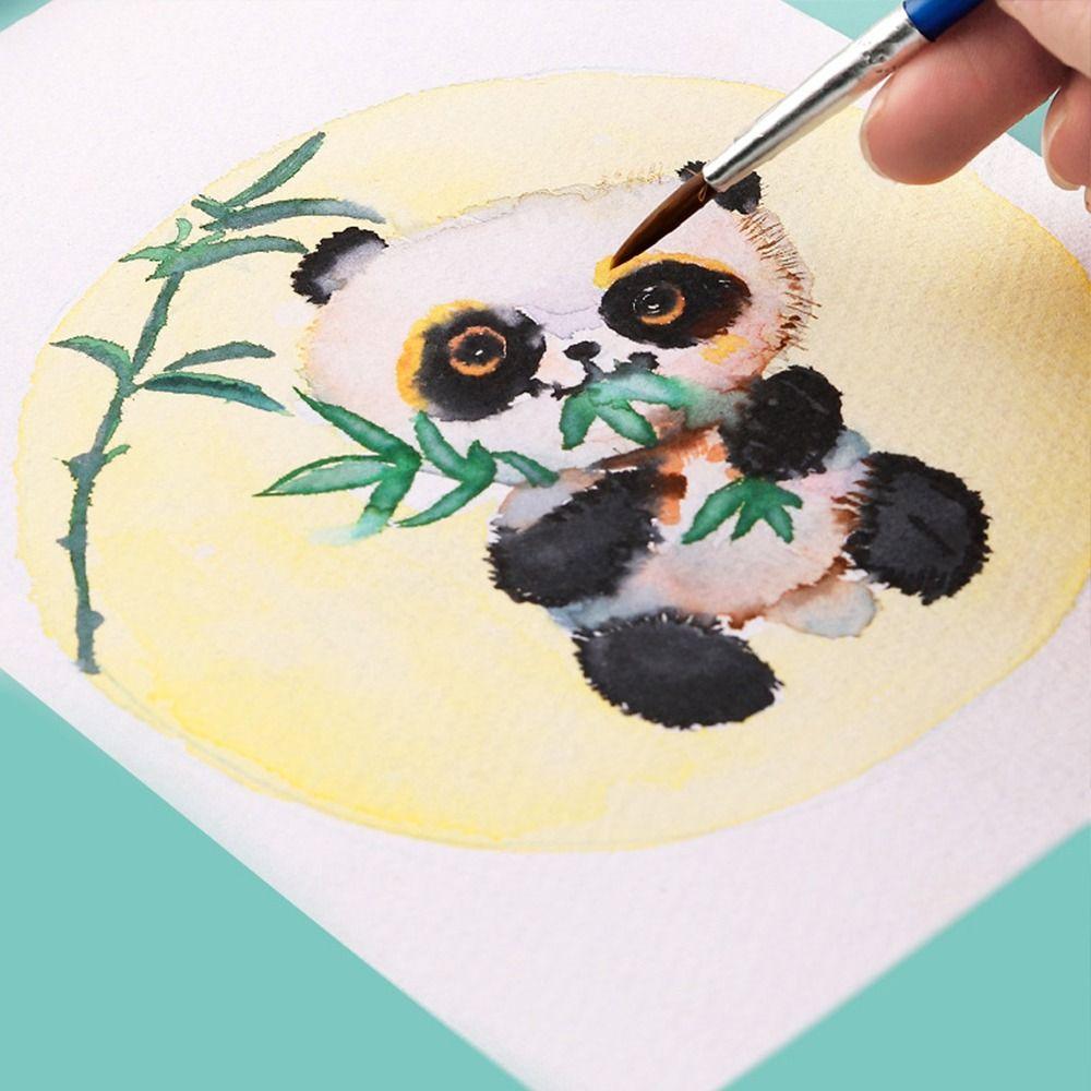 Hand-painted Children's Painting Watercolor Set Solid Watercolor Paints Stationery Accessories