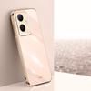 For Vivo V29 Lite Case Luxury Square Plating Vivo V2244 Phone Case ShockProof Silicone Back Cover Fundas