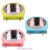 Pet Crate Bowls Dog Bowl Removable Stainless Steel Hanging Feeder Dish for Food and Water for Dogs Cats Cage, Kennel