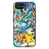 Phone Cover for Apple iPhone 13 12 Mini XS 11 Pro Max 7 8 Plus XR SE 2022 2020 SE3 Case P-Pikachus Mew P-Pokemons Mewtwo