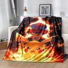 1pc, Pokemon Pikachu & Trainer Blanket, Perfect for Home Decor, Couch Cover, Travel, Camping, Car, Beach, Office Nap, Soft Flannel Throw Gift for Frie