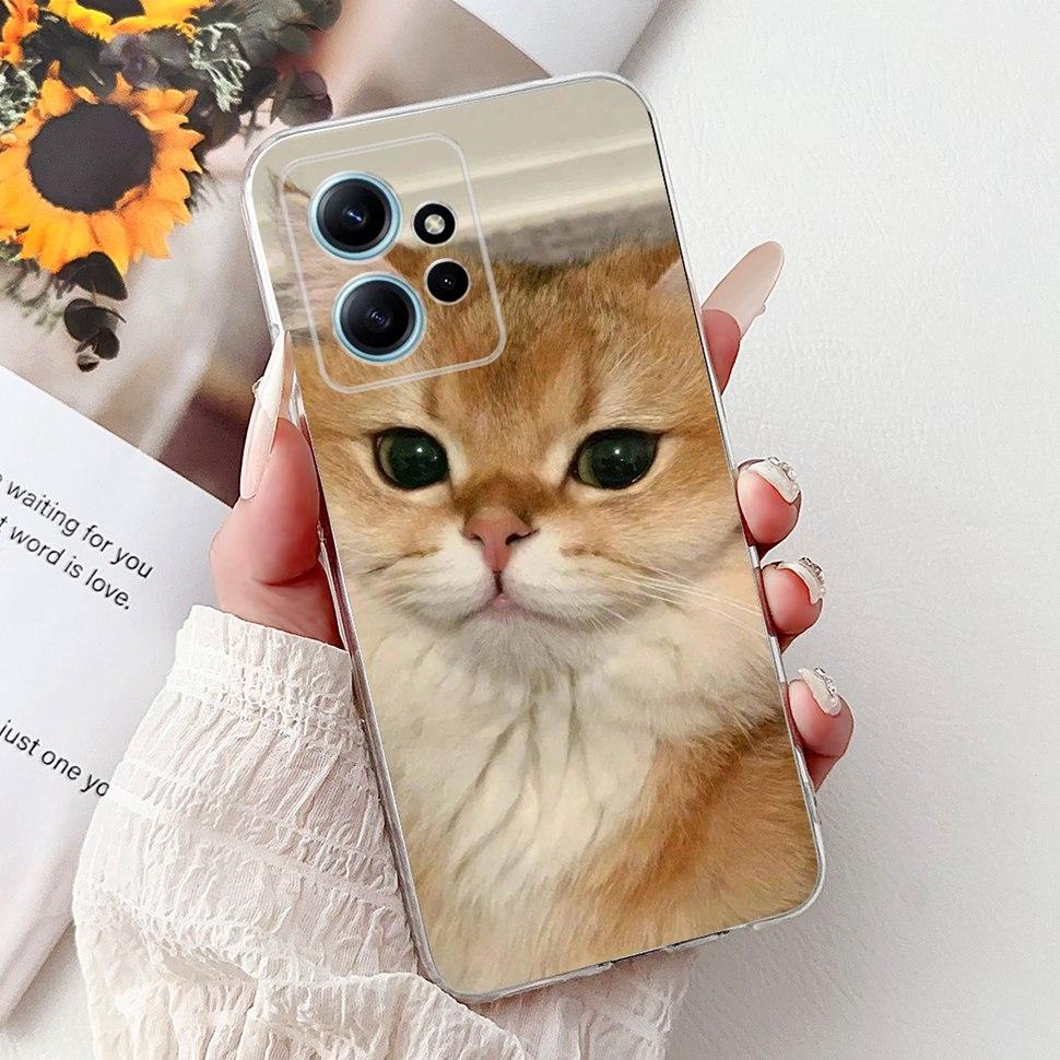 For Xiaomi Redmi Note 12 4G Case Cute Cartoon Girls Cover Soft TPU Phone Case For Redmi Note 12 Note12 4G 5G Fundas Bumper