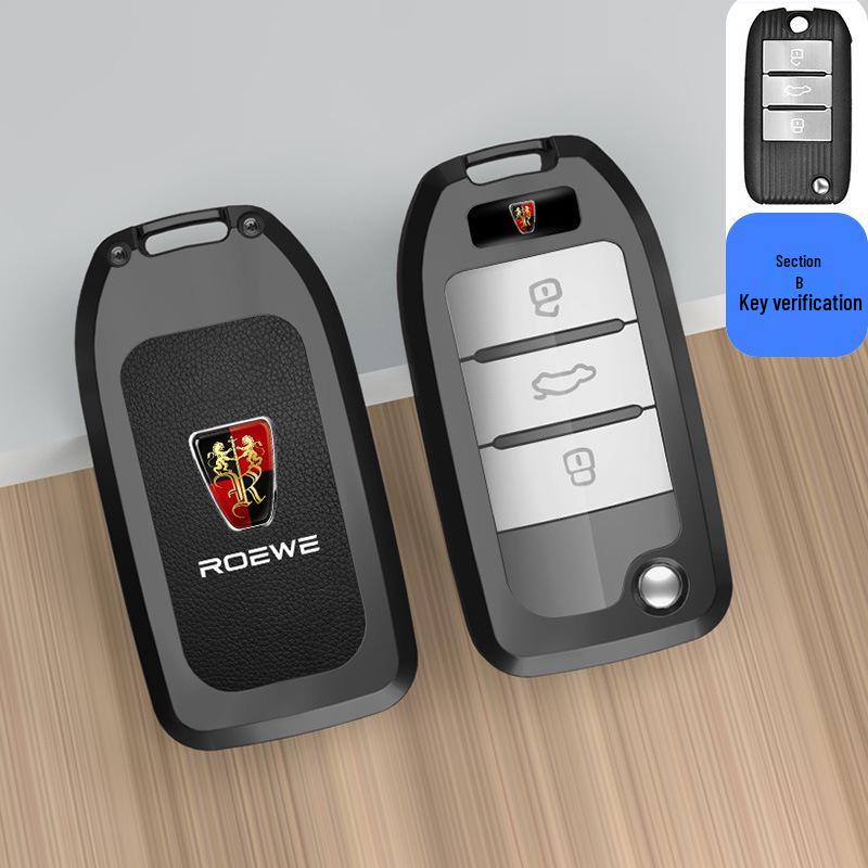 Roewe RX5 Key Case for 22 Model: Creative Folding Bag for I6, RX3, RX8, EI6/EI5 with Metal Shell