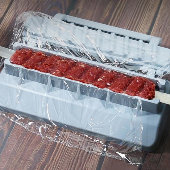 Приспособление для приготовления шашлыка, портативная ручная форма для кебаба, простая в использовании машина для кебаба для домашних поваров, пикников, кемпинга