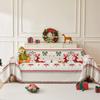 Santa Claus Cute Sofa Towel Chenille Four Seasons Universal Non-Slip Cover Ins Style Anti-Cat Claw Sofa Cover