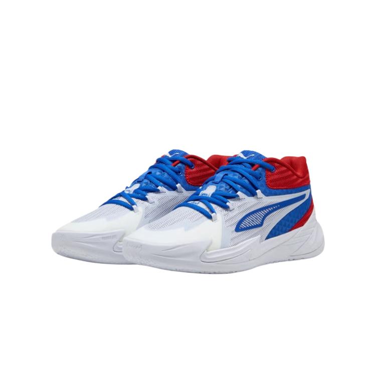 Puma Dagger Универсальные Модные Повседневные Тканевые Низкие Баскетбольные Кроссовки Унисекс Белые 311353-11