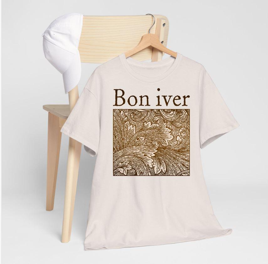 New Bon Iver Band Ice Grey Size S To 5XL T-Shirt Gift For Fan