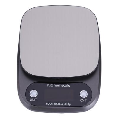 ЖК-цифровые электронные 10 кг/1 г кухонные пищевые весы из нержавеющей стали для выпечки и приготовления пищи