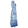 Summer Women's Dress Casual A-line Long Ethnic Printed Dresses