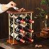 Украшение для красного вина, бытовая сетка, стойка для бокалов, креативный стол для вина, стойка для бутылок, простой винный шкаф