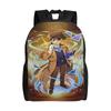 Detectives Conans Rucksack  College Knapsacks Male Unique Learner Bags Designer Cushy Rucksack Made with Attention to Detail