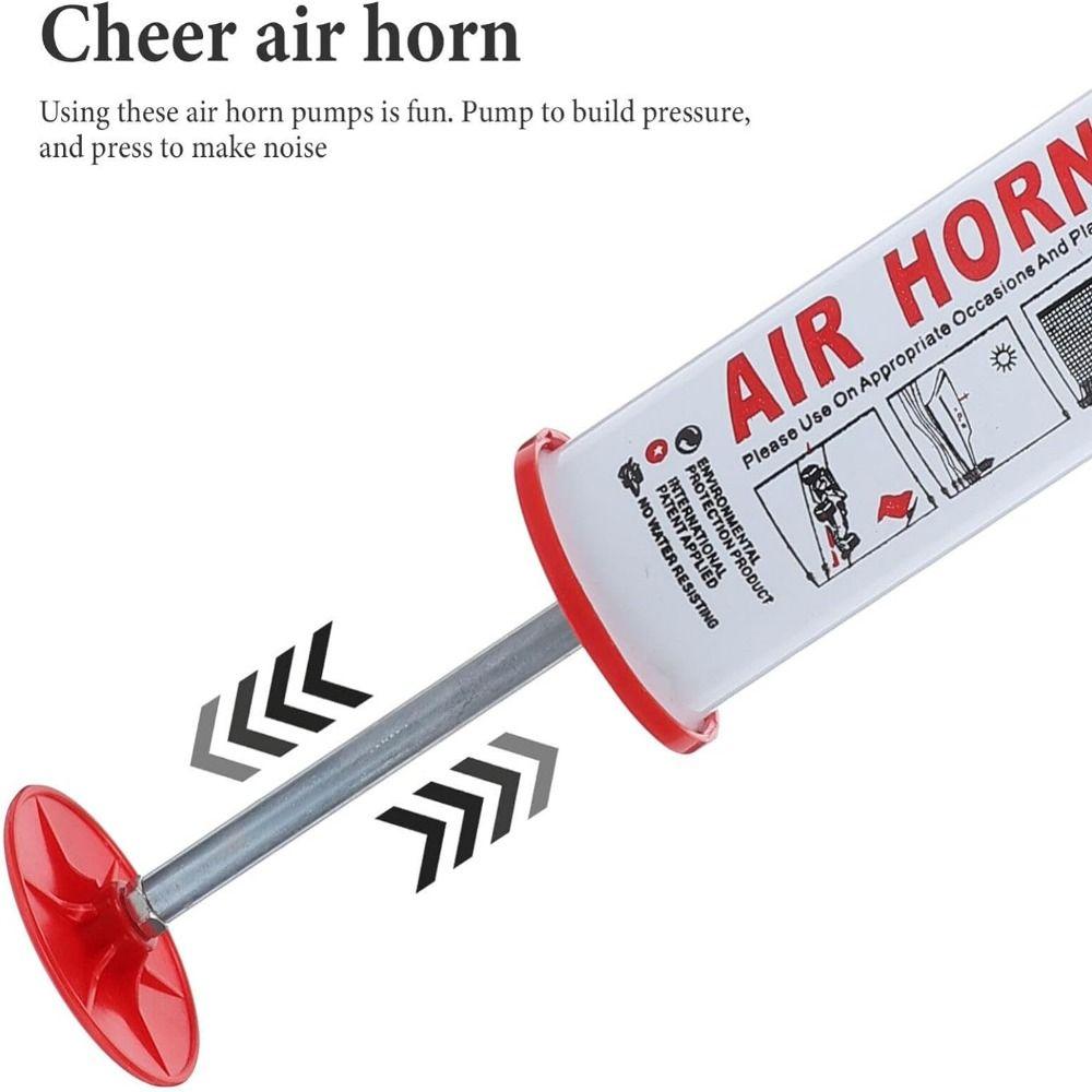 Hand Pump Loud Noise Maker Handheld Alarm Marine Signal Safety Air Pump Horn Graduation