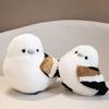 25-32cm Lovely Sparrow Plush Toy Stuffed Animal Bird Soft Doll Titmouse Cute Fashion Gifts for Elementary Student Kid Room Decor