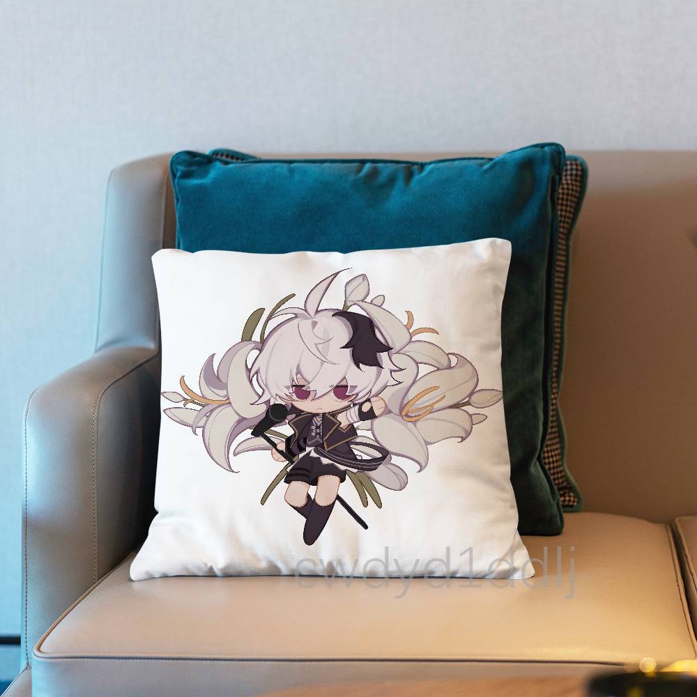 Чехол для подушки Vflower Vflower Chibi Наволочка Декор Наволочка Печатный чехол для подушки Для дивана