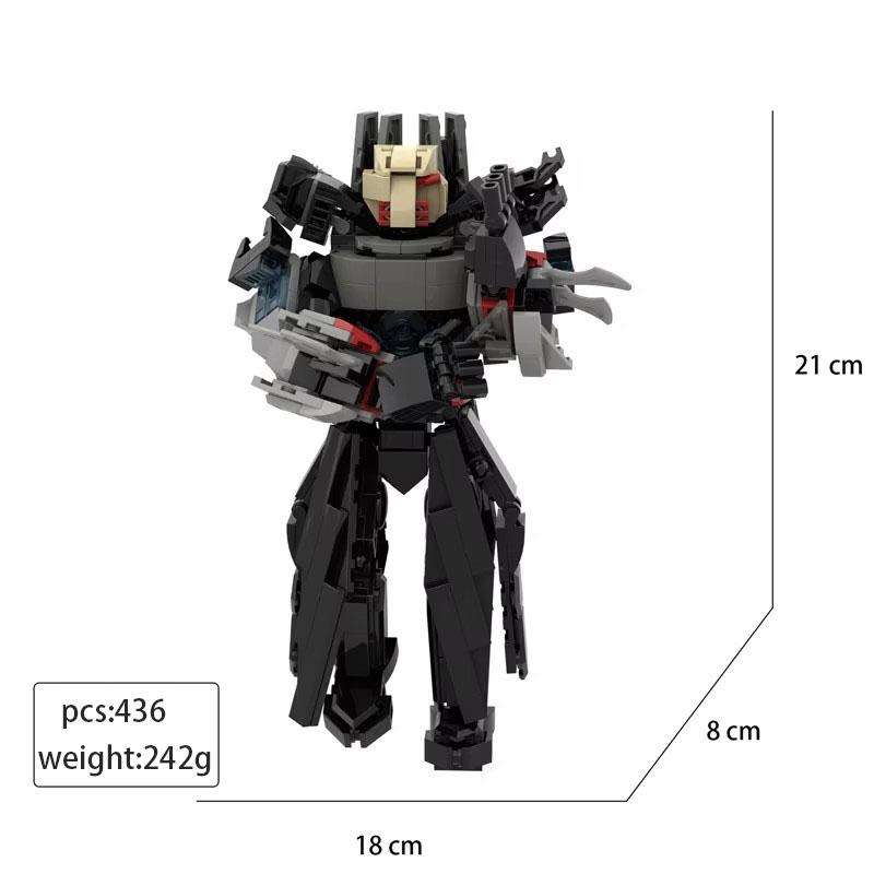 MOC Дом-Лабиринт Туалетная Битва Монитор Легион Туалетов Сбор Итоговый Мальчик Мех Головоломка Сборка Строительные Блоки