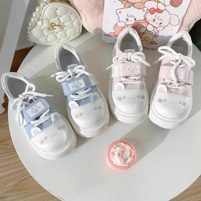 Весенняя мода маленькие белые туфли женские туфли многоцветный тренд новые универсальные сказочный стиль милые студенческие для通勤