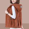 Women's Loose and Slimming Corduroy Jacket for Middle-aged Mothers In Autumn, Plus Plus Size Casual Vest