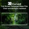 IMAK for Google Pixel 6 Pro 3D Curved Edge Full Covering Clear Screen Protector Tempered Glass Anti-Scratch Side Glue Film