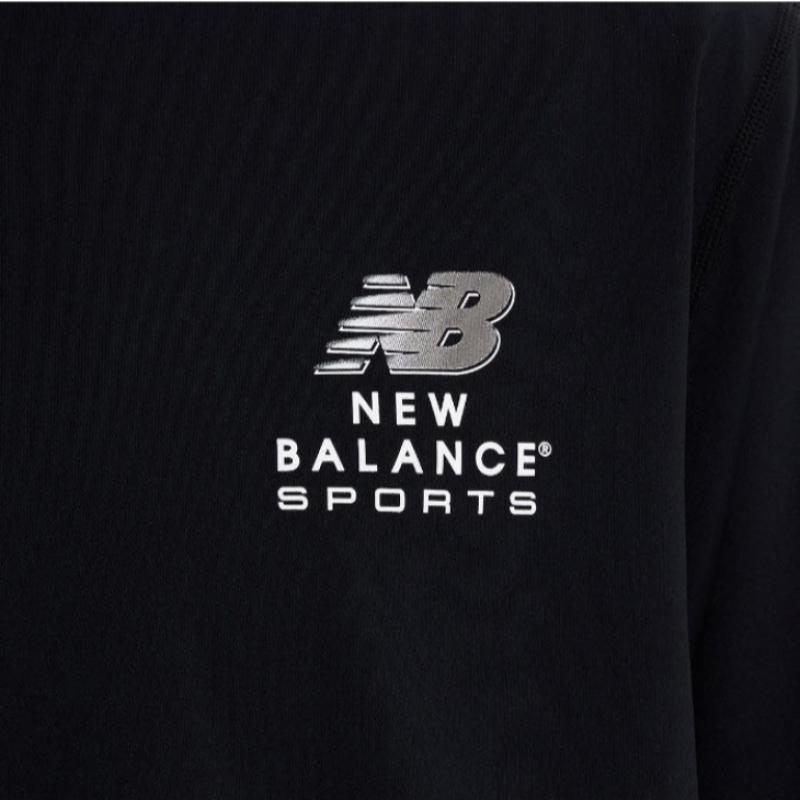 New Balance Футболка с длинным рукавом Kqj Nbnde22613 19 Common Basic Long Sleeve Rash Guard Stand
