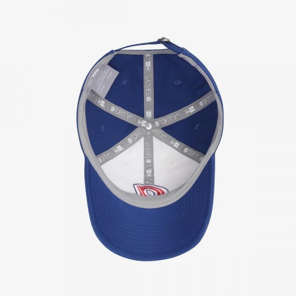 Кепка New Era Atlanta Braves без структуры Оптический белый   Светло-синий 15131666
