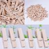 50X25Mm Mini Natural Wooden Clothe Photo Paper Peg Clothespin Craft Clips Arts