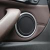 Для BMW X1 F48 2016 2017 2018 2019 2020 2025 2025 2025 Отделка кольца динамика двери, круглая крышка, декоративная наклейка, аксессуары