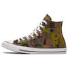 Кеды Chuck Taylor All Star High Top для скейтбординга Унисекс 'Черный Коричневый Желтый'