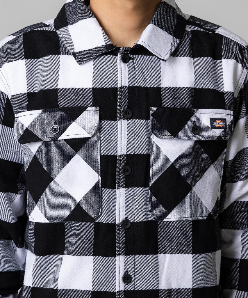 Dickies Клетчатая рубашка Sacramento Черная