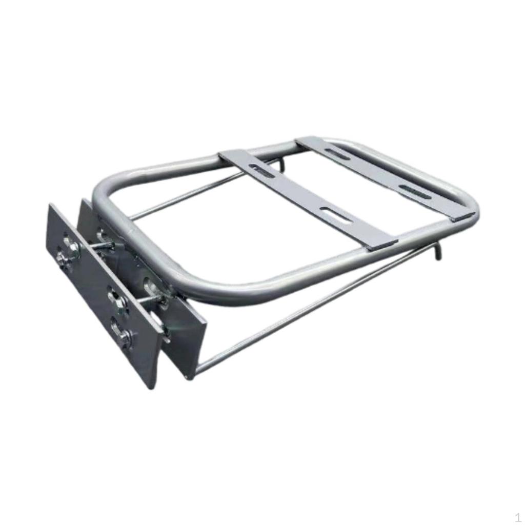 Electric Bike Rear Luggage Carrier, Tail Box Support Rack for Motorcycles