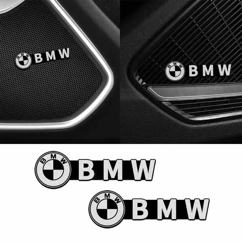 3D Car Audio Aluminum Emblem Badge Sticker Decal Accessories For BMW M 3 4 5 6 7 Series F30 G20 G22 G23 G26 F10 G30 GT G32 X1 X