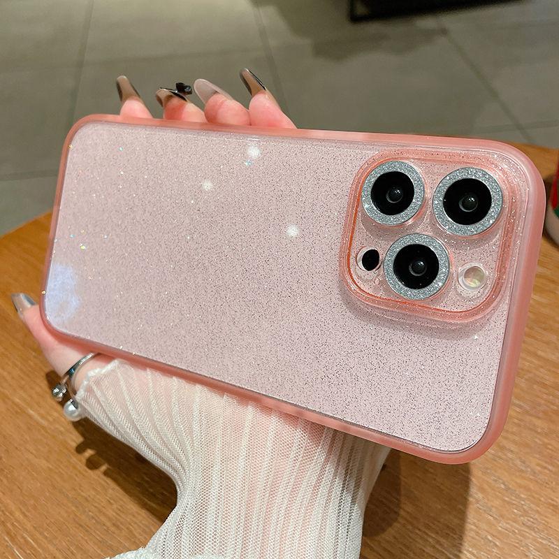Роскошный силиконовый модный блестящий прозрачный чехол для Iphone 14 12 13 Pro Max противоударный мягкий чехол