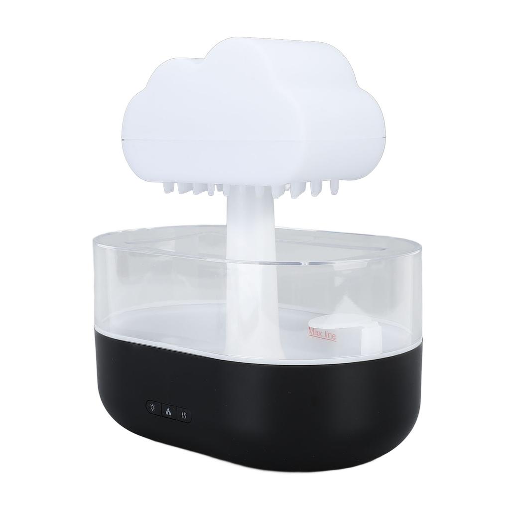 Увлажнитель воздуха Rain Cloud объемом 200 мл с 7-цветной светодиодной подсветкой, регулируемая USB-подсветка, ароматерапия Cloud