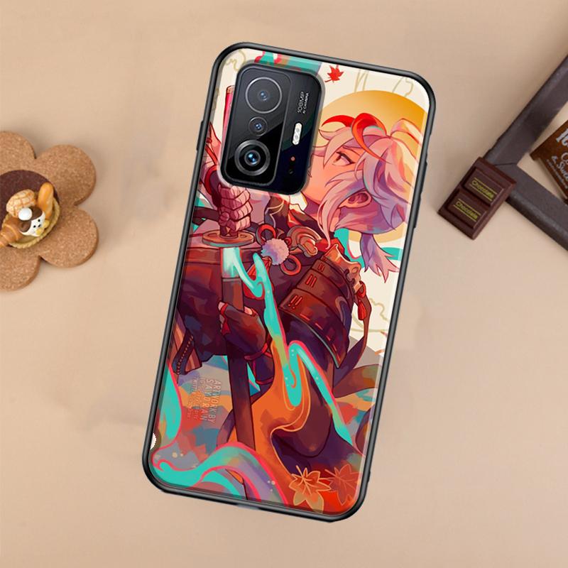 Чехол Genshin Impact для Xiaomi POCO X7 X6 Pro X3 X5 M6 F3 F5 F6 Pro 11T 12T 13T 14T Pro 13 14 Ultra
