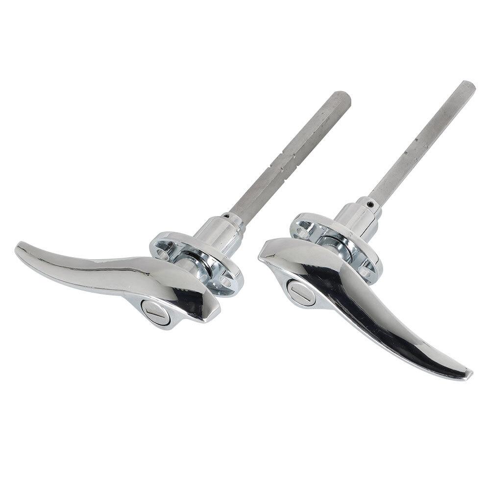 2Pcs For 1932 1933 1934 Ford Coupe Car Exterior Locking Door Handles with 4 Keys