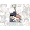 Manwha Jinx Joo Jaekyung Anime Keychain Kim Dan Men Key Chain Women  Creative Cute Figure Acrylic Keyring Pendant Gift
