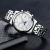 Новые роскошные мужские часы ТОП-бренда с коробкой, модные мужские многофункциональные автоматические мужские механические часы