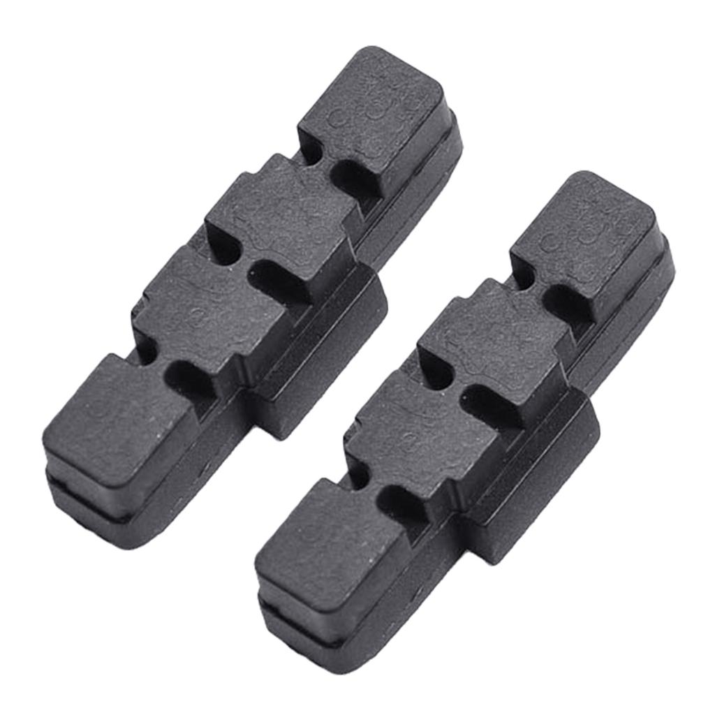 2 шт. черные велосипедные тормозные колодки, велосипедные тормозные колодки V-brake, тормозные колодки для горного велосипеда, простая установка