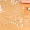 Decorate Erasable Clear Whiteboard Pen Writing Note Acrylic Message Board