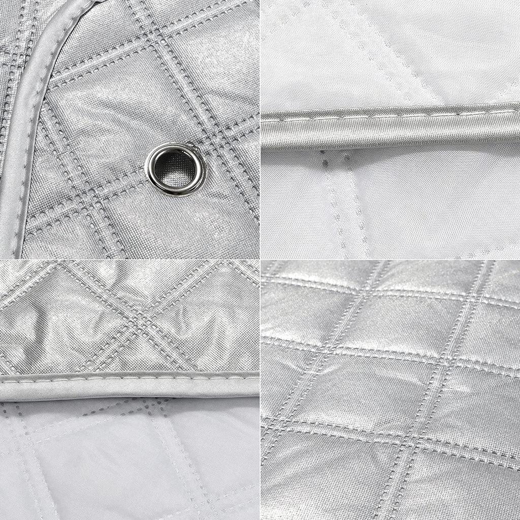 Internal Thermal Blind Window Cover Set for VW T5 T6 3PCS Sunshade Windscreen Protection Set