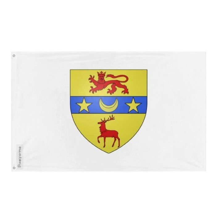 Drapeau - Danville - 128 x 192 cm - Polyester - Impression recto/verso - Œillets en fer