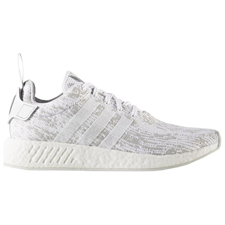 adidas Женские кроссовки NMD_R2 'White Grey' Женские BY8691